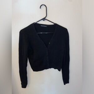 Brandy Melville ribbed button up cardigan